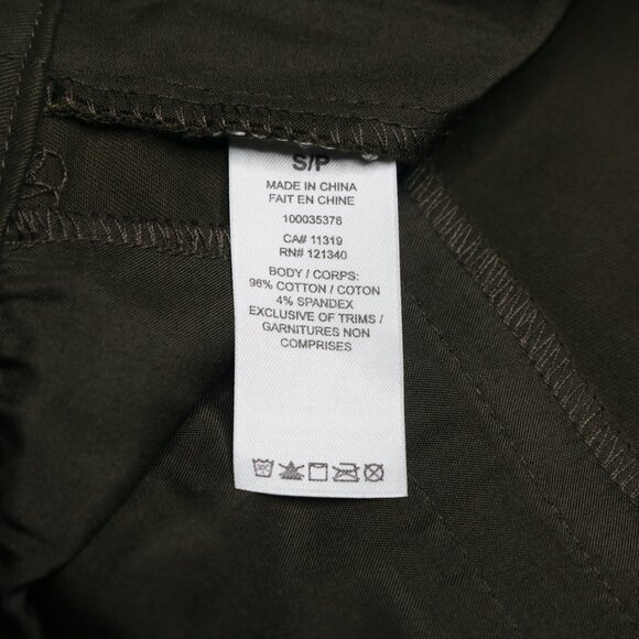 Dynamite Short with Belt in Moss Green, size Small - Picture 10 of 11